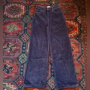 Universal Thread Brown Wide Leg Corduroy Pants